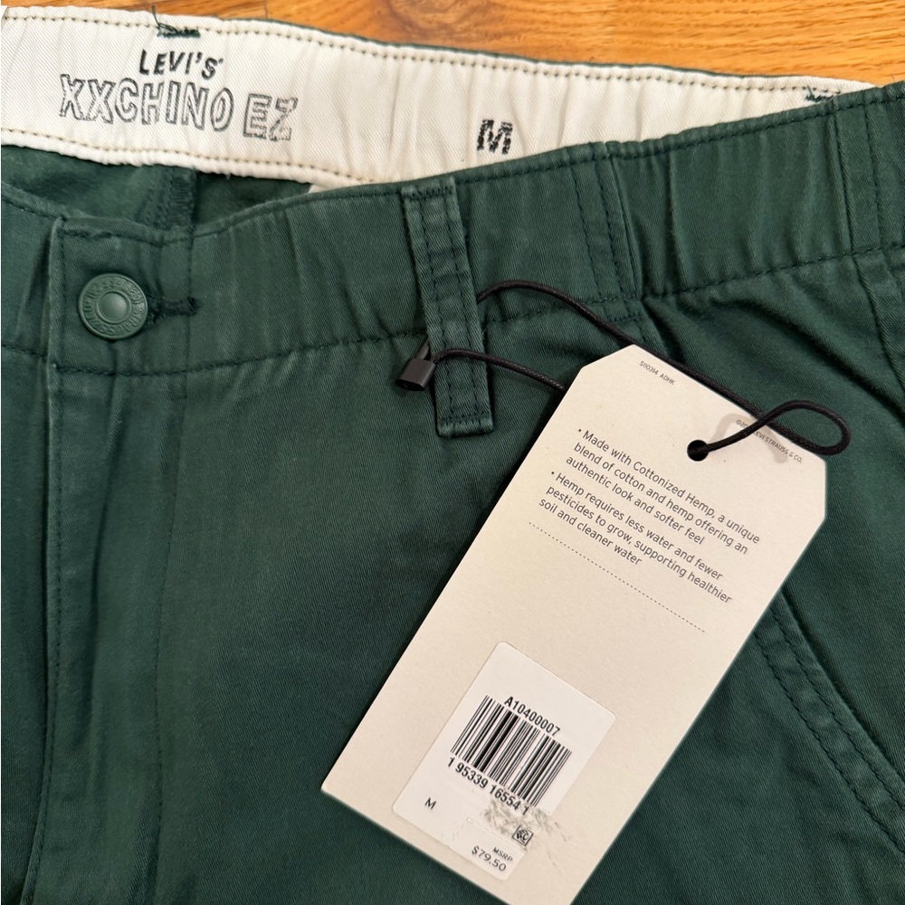 Levi’s Dark Green Chinos - Picture 2 of 4